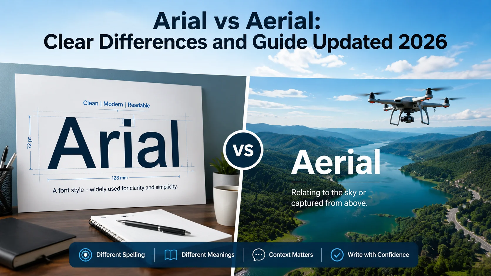 Arial vs Aerial