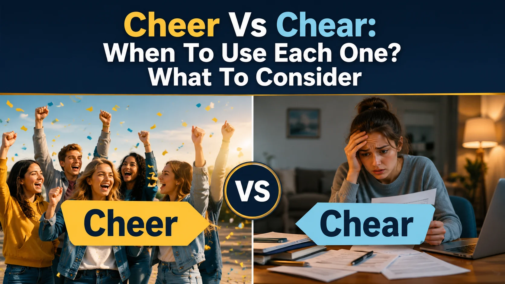 Cheer Vs Chear
