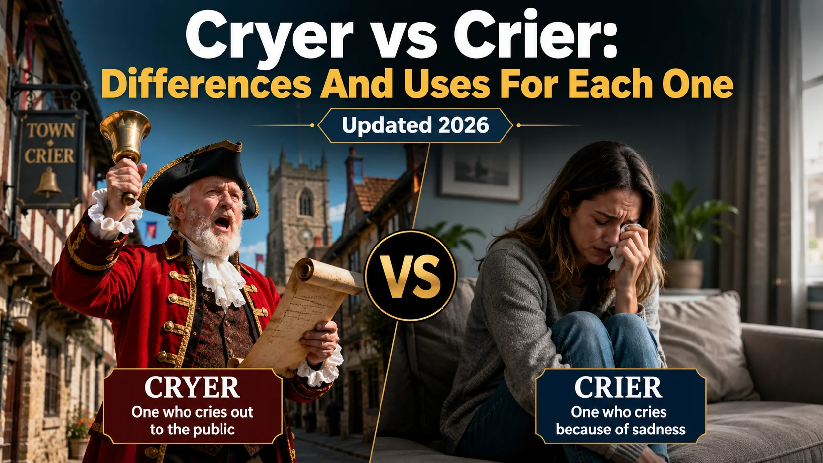 Cryer vs Crier