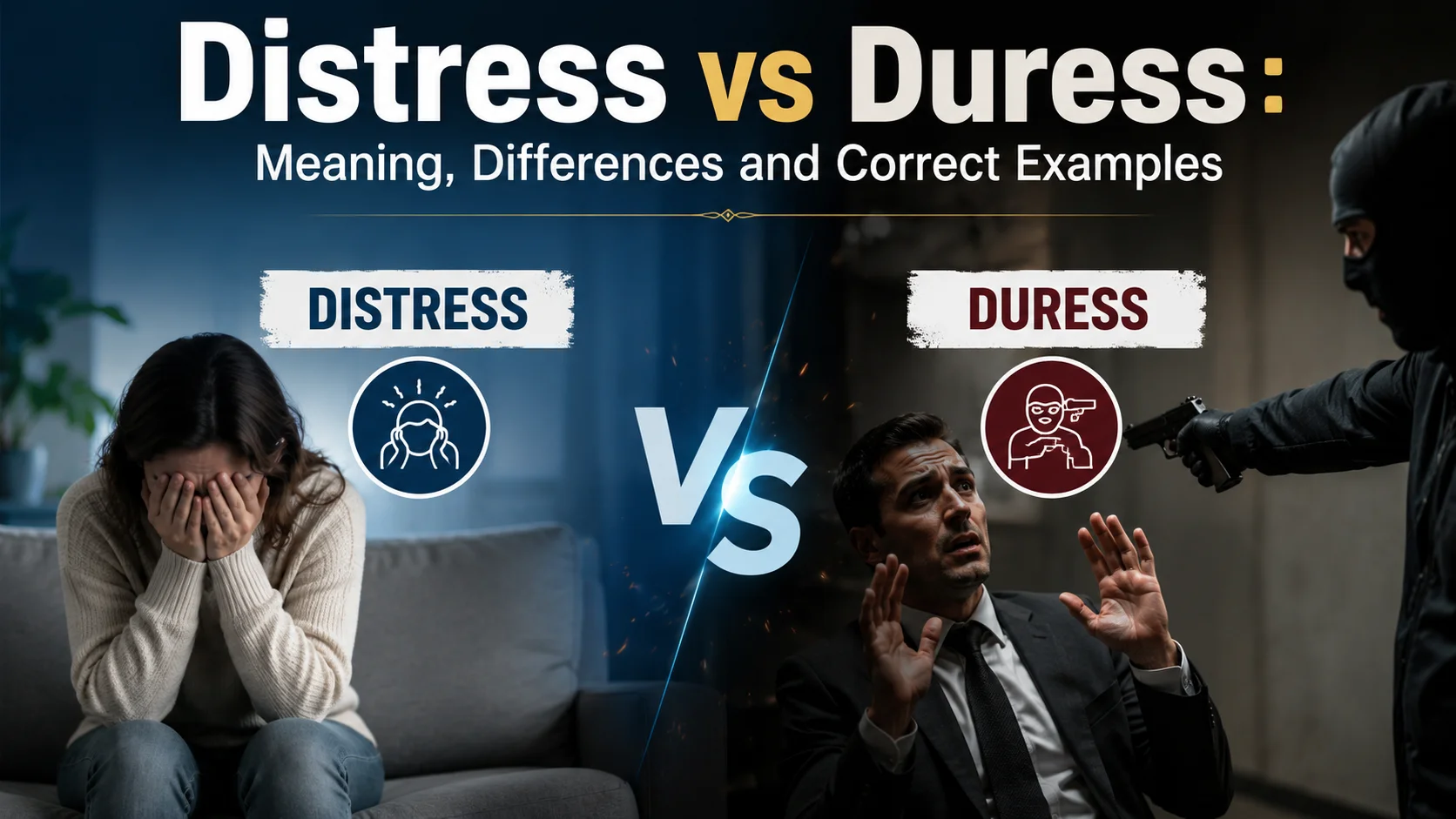 Distress vs Duress