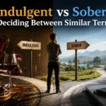 Indulgent vs Sober