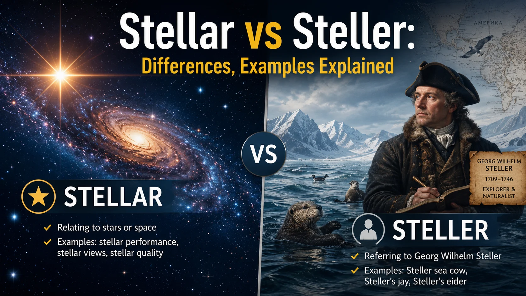 Stellar vs Steller