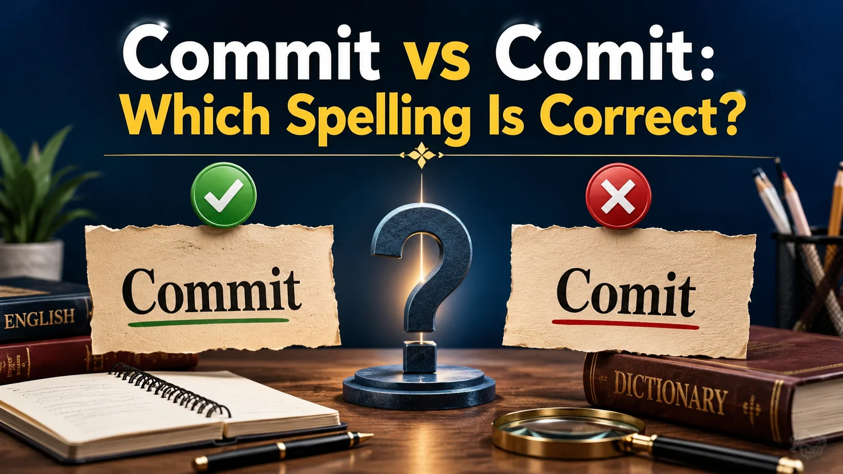 Commit vs Comit