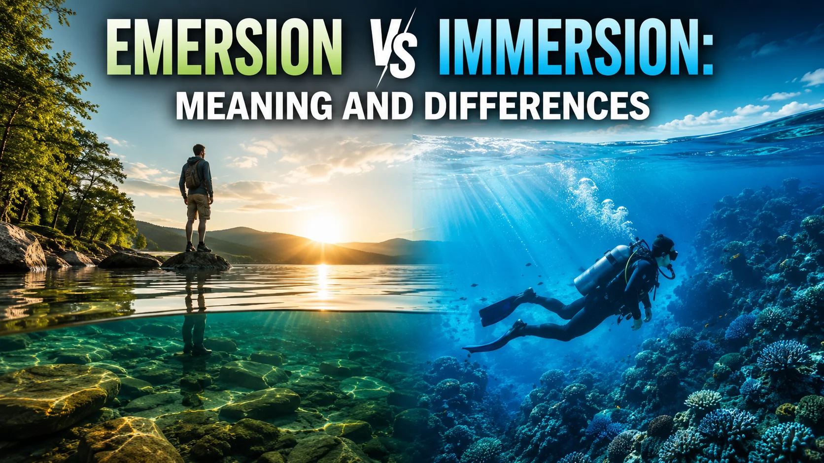 Emersion Vs Immersion