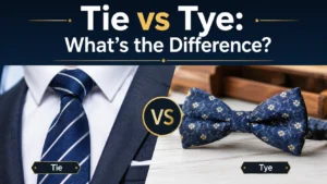 Tie vs Tye